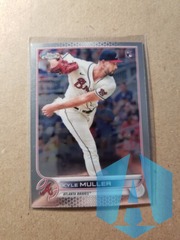 2022 Topps Chrome Base #70 Kyle Muller - Atlanta Braves